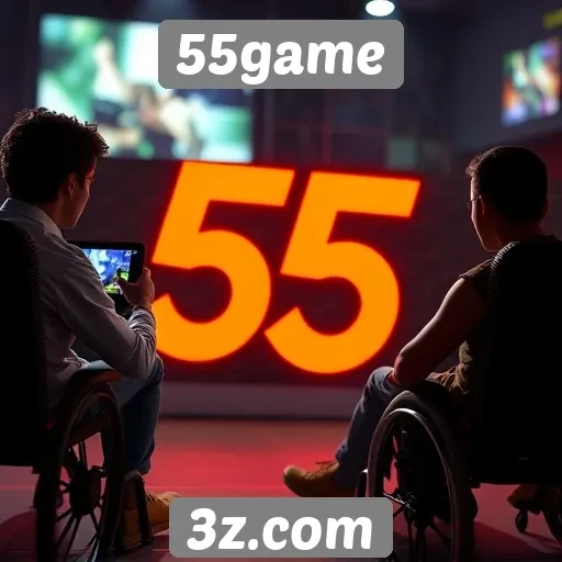 Acessibilidade e inclusão no 55game